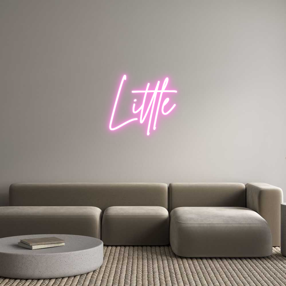 Custom Neon Sign Online Editor Little