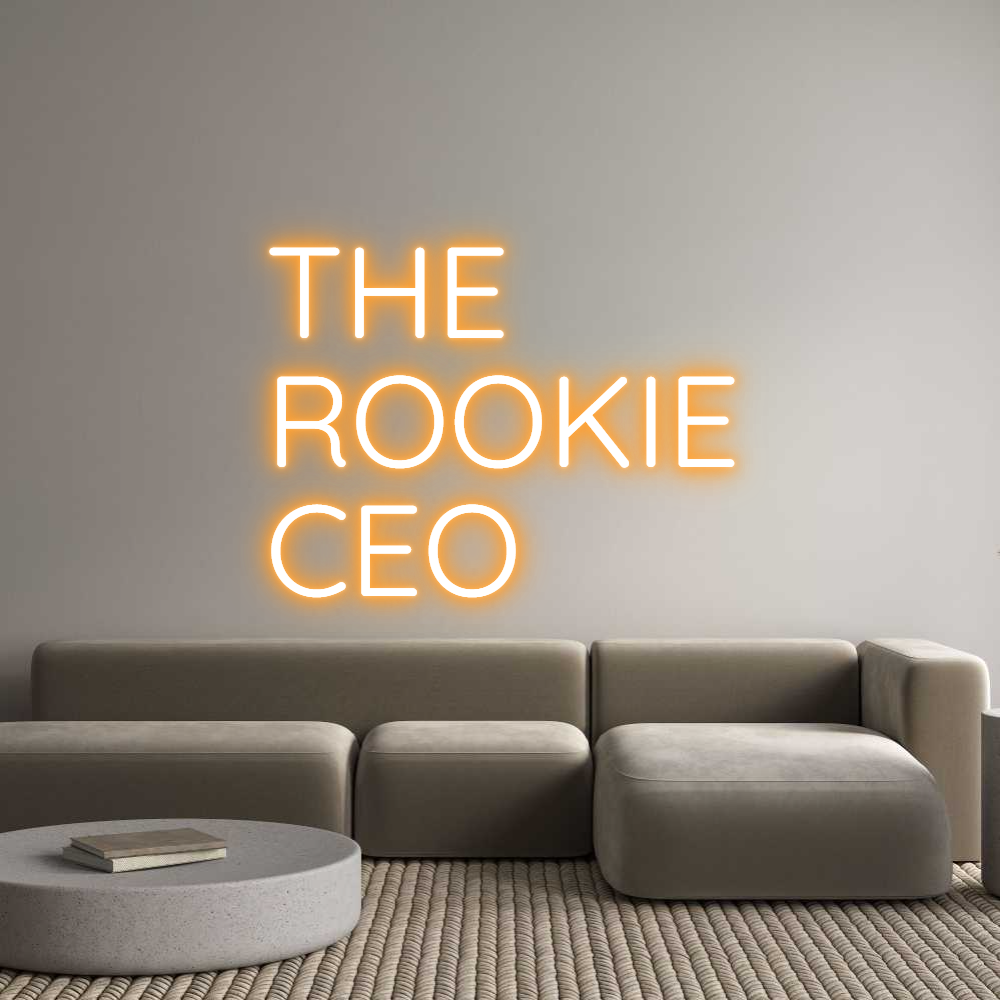 Custom Neon Sign Online Editor THE
ROOKIE
...