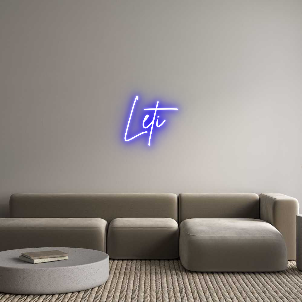 Custom Neon Sign Online Editor Leti