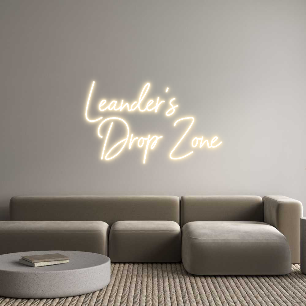 Custom Neon Sign Online Editor Leander's 
 ...