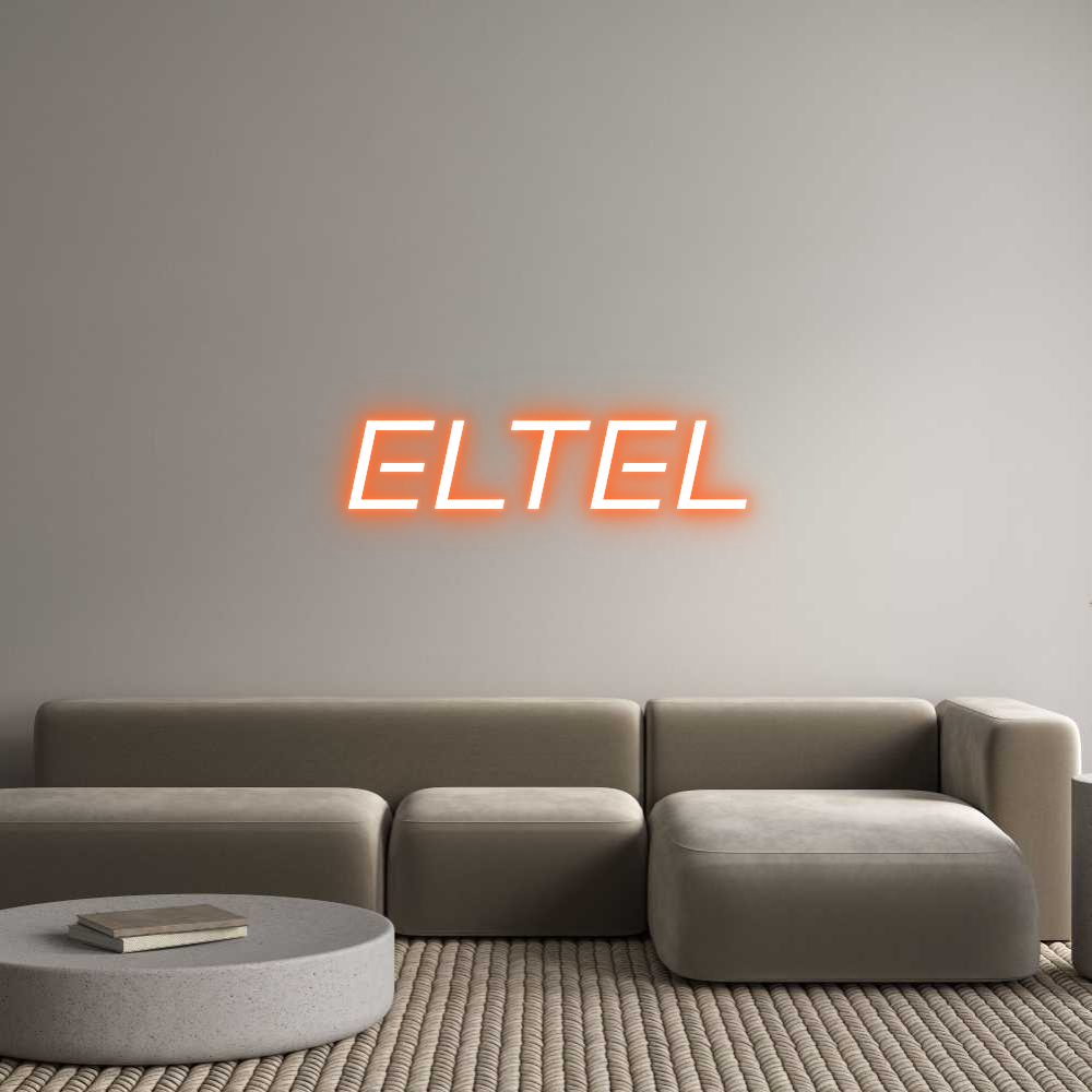 Custom Neon Sign Online Editor ELTEL