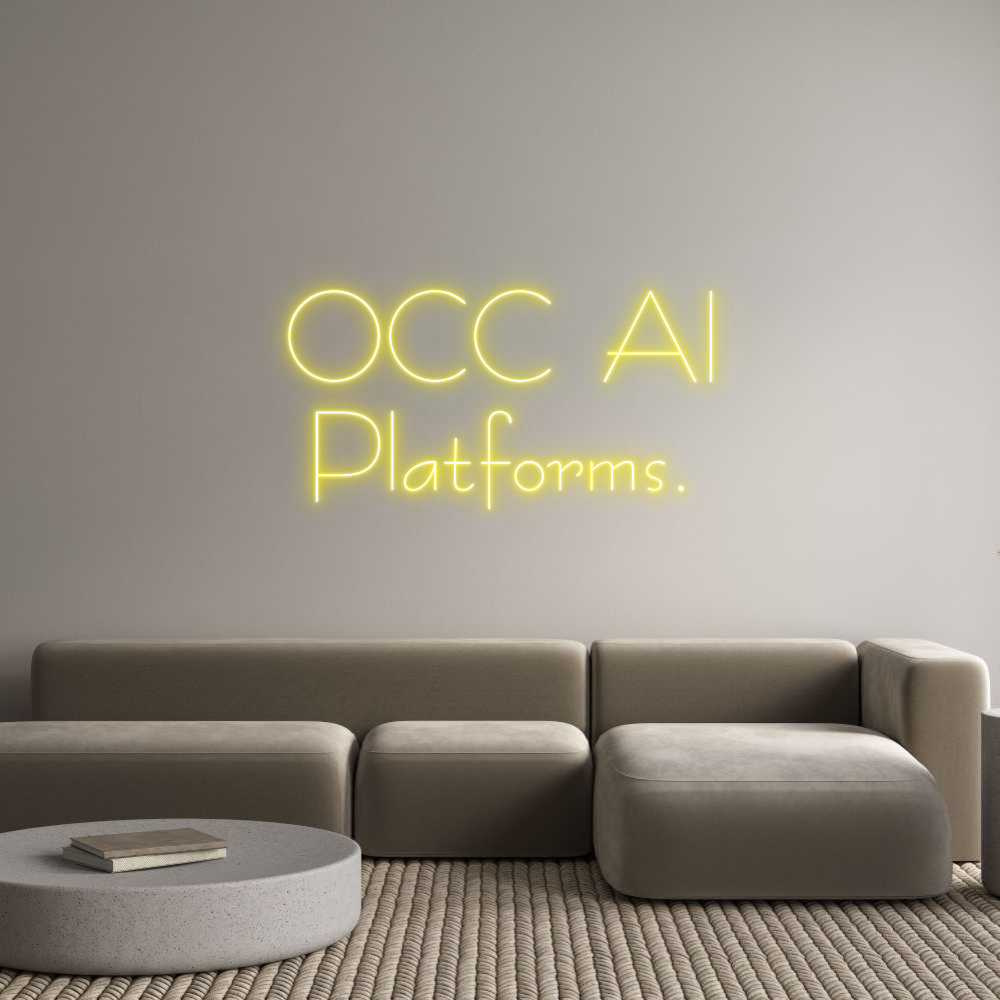 Custom Neon Sign Online Editor OCC AI
Plat...