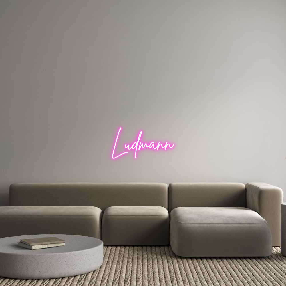 Custom Neon Sign Online Editor Ludmann