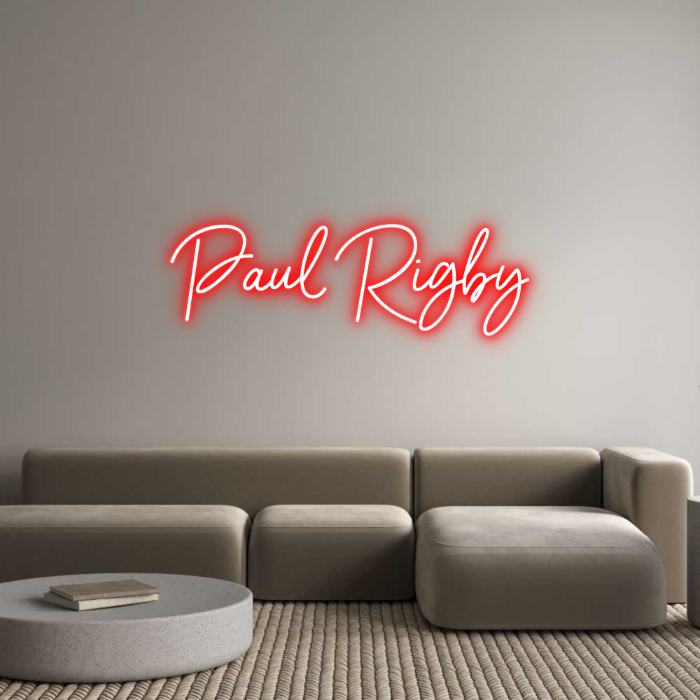 Custom Neon Sign Online Editor Paul Rigby