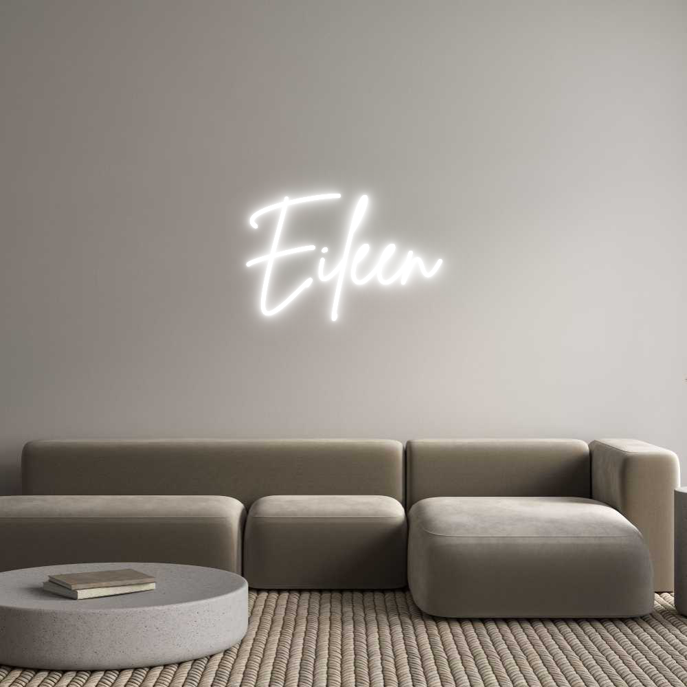 Custom Neon Sign Online Editor Eileen