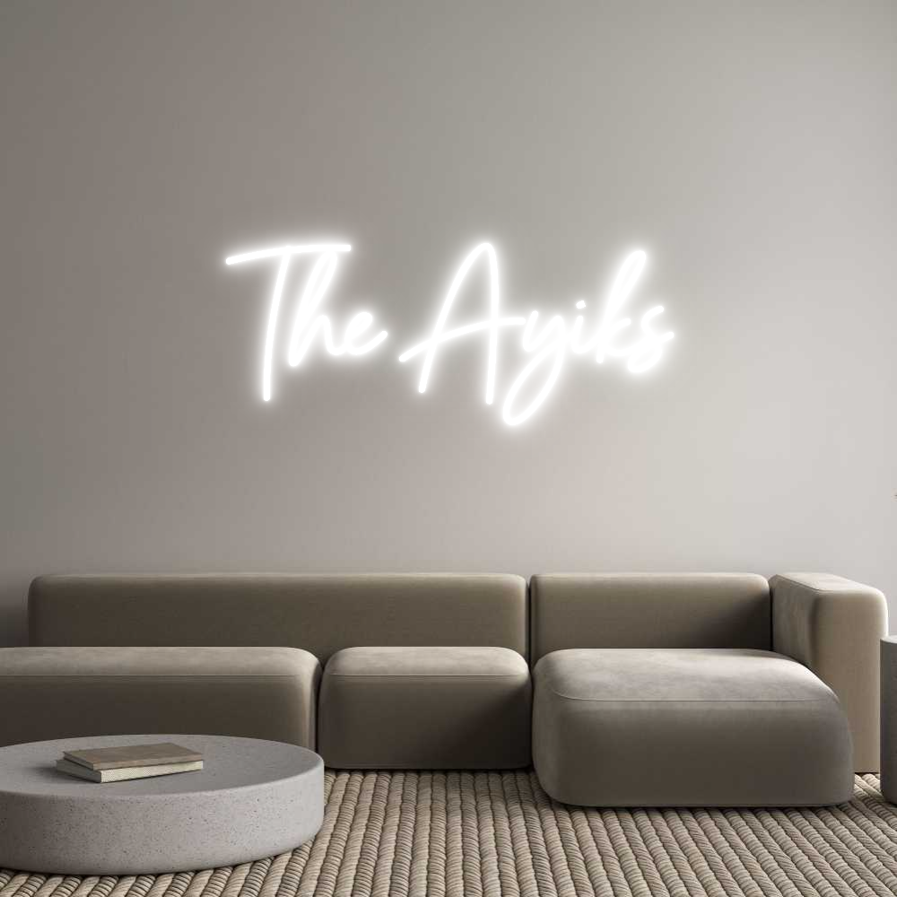 Custom Neon Sign Online Editor The Ayiks