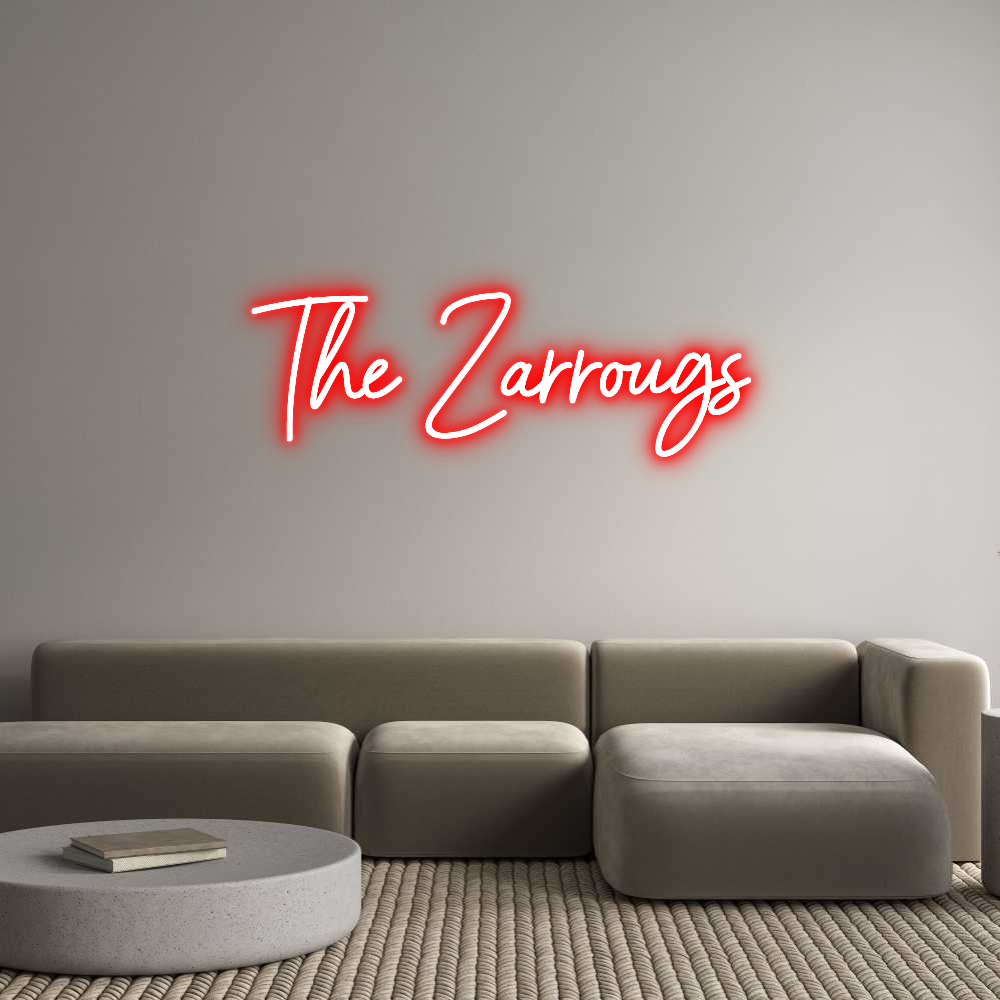 Custom Neon Sign Online Editor The Zarrougs