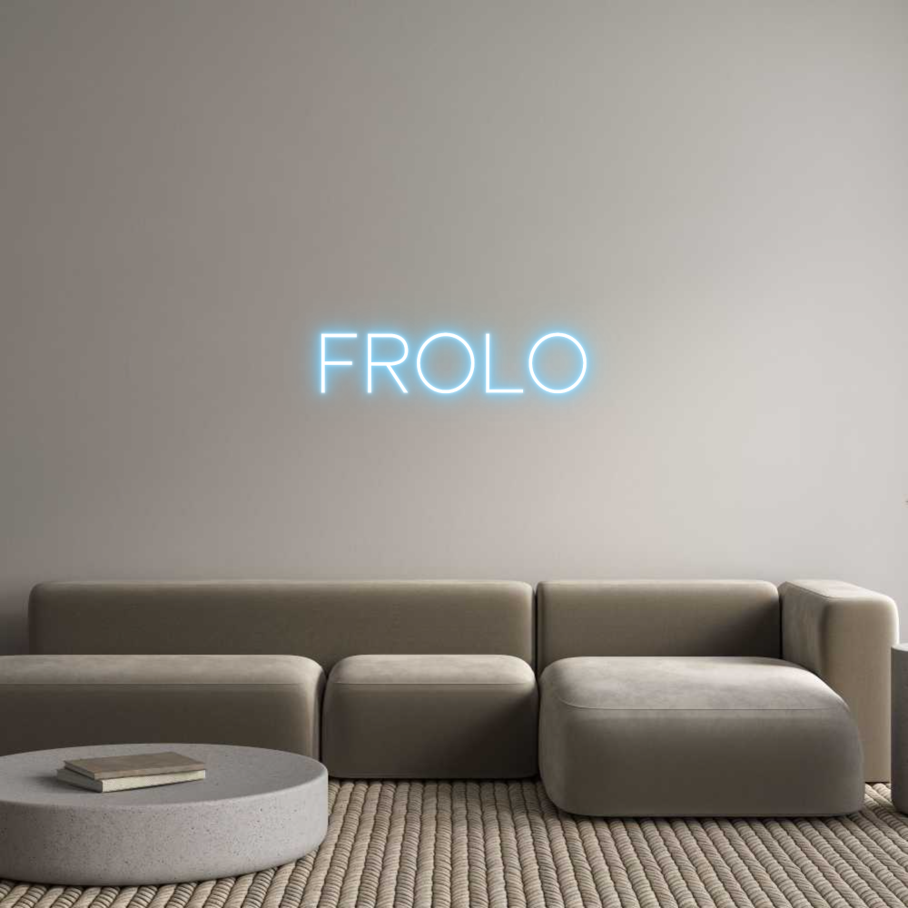 Custom Neon Sign Online Editor Frolo