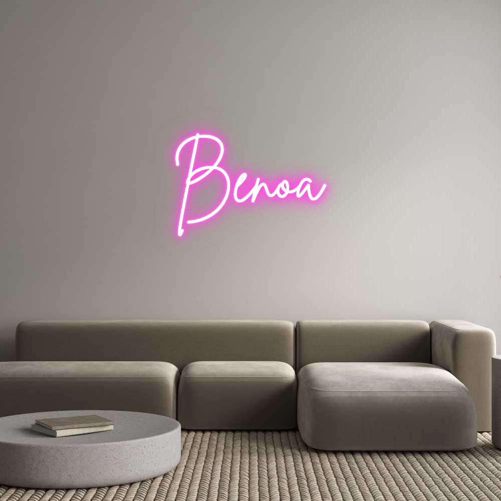 Custom Neon Sign Online Editor Benoa