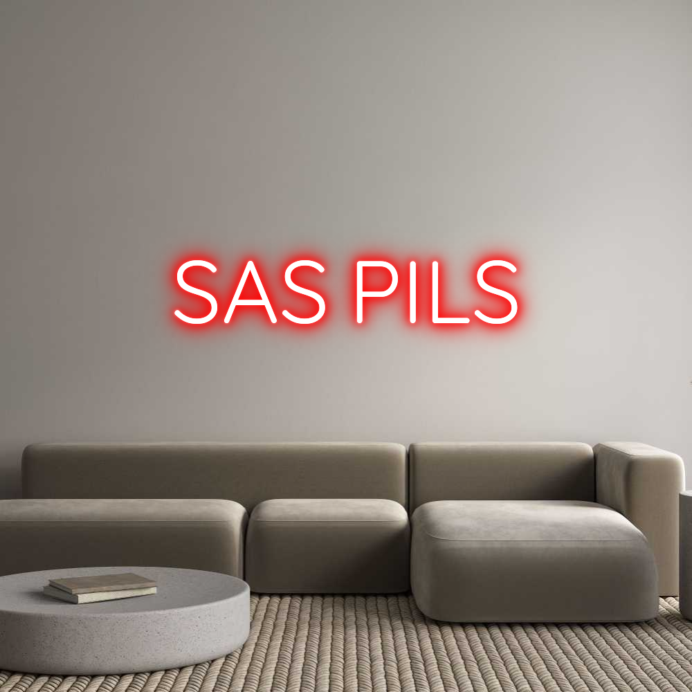 Custom Neon Sign Online Editor SAS PILS