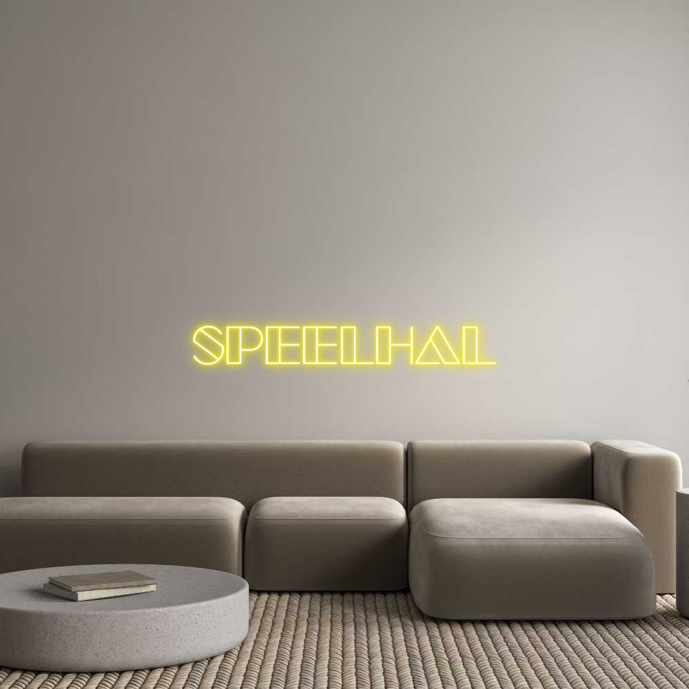 Custom Neon Sign Online Editor SPEELHAL