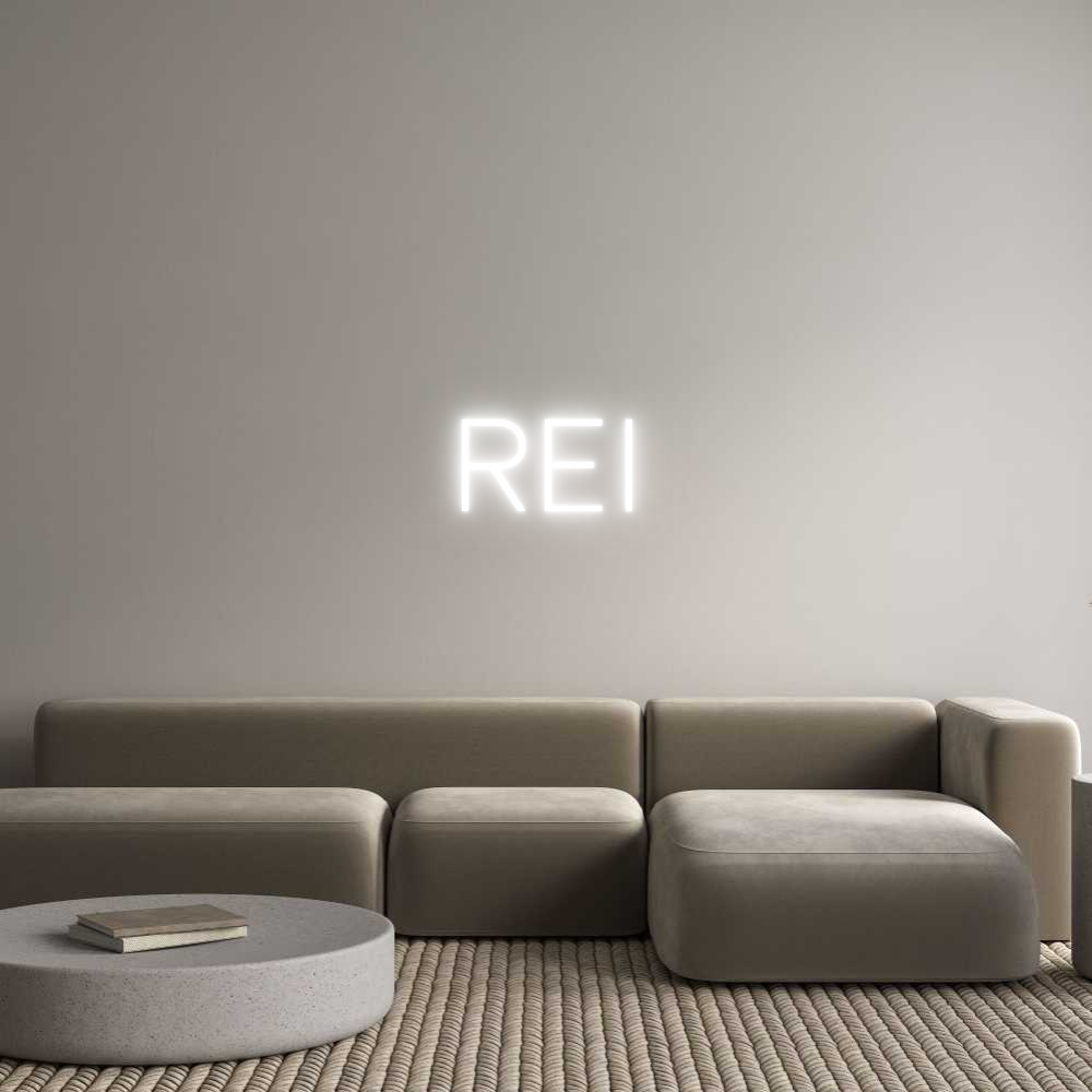 Custom Neon Sign Online Editor rei