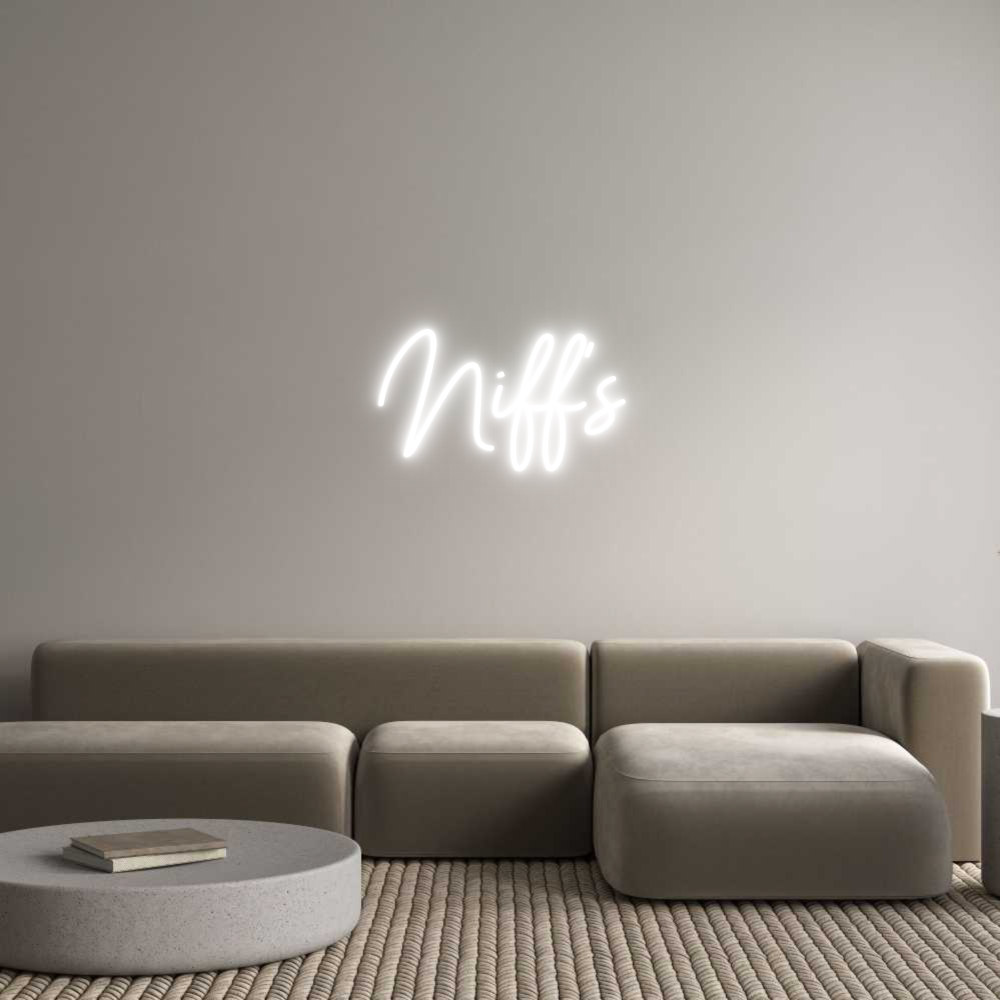 Custom Neon Sign Online Editor Niff's