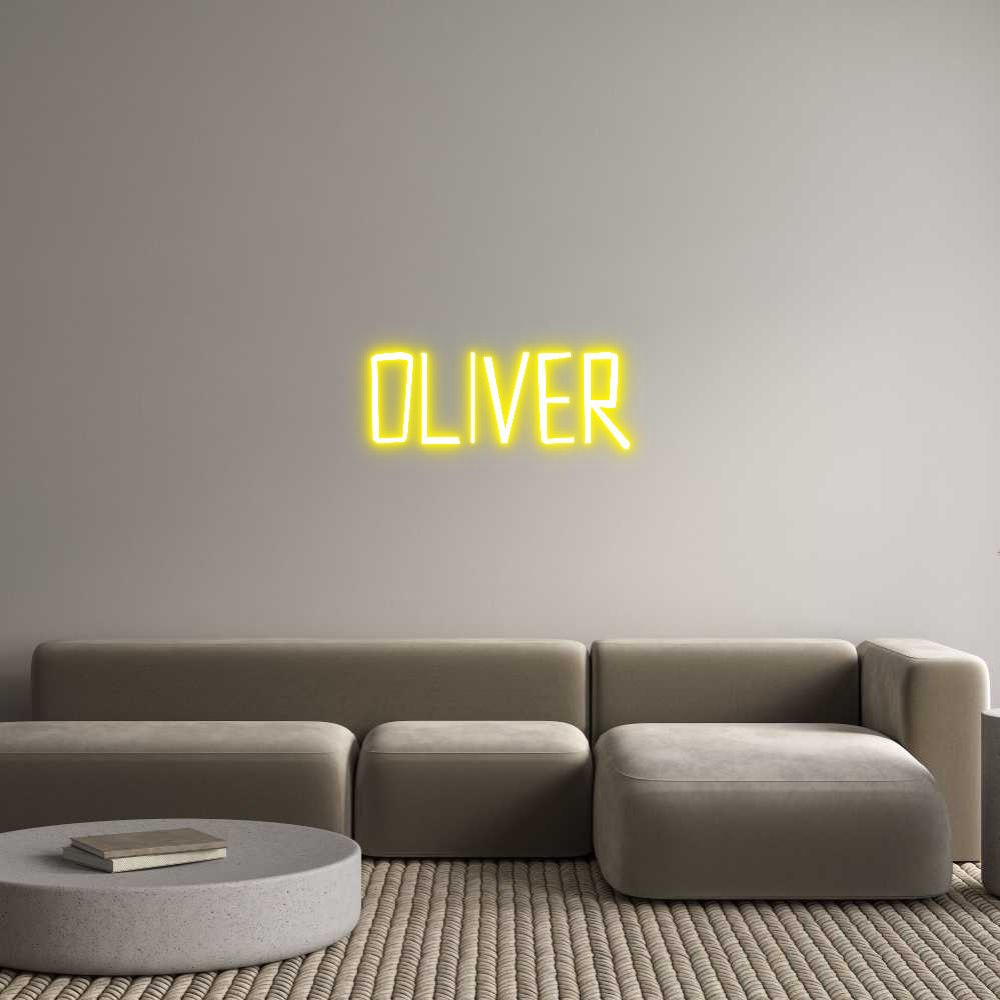 Custom Neon Sign Online Editor Oliver