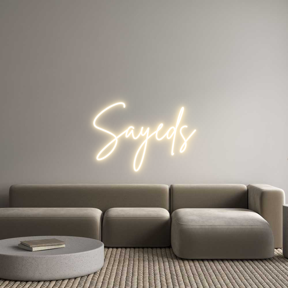 Custom Neon Sign Online Editor Sayeds