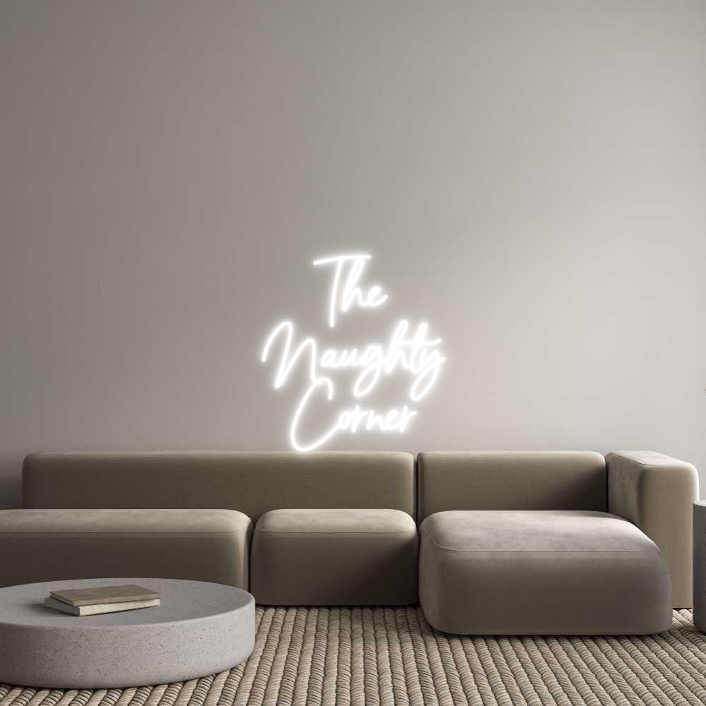 Custom Neon Sign Online Editor The
Naughty...