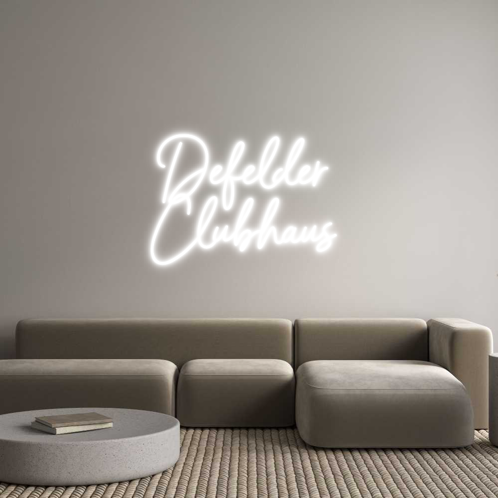Custom Neon Sign Online Editor Defelder 
Cl...