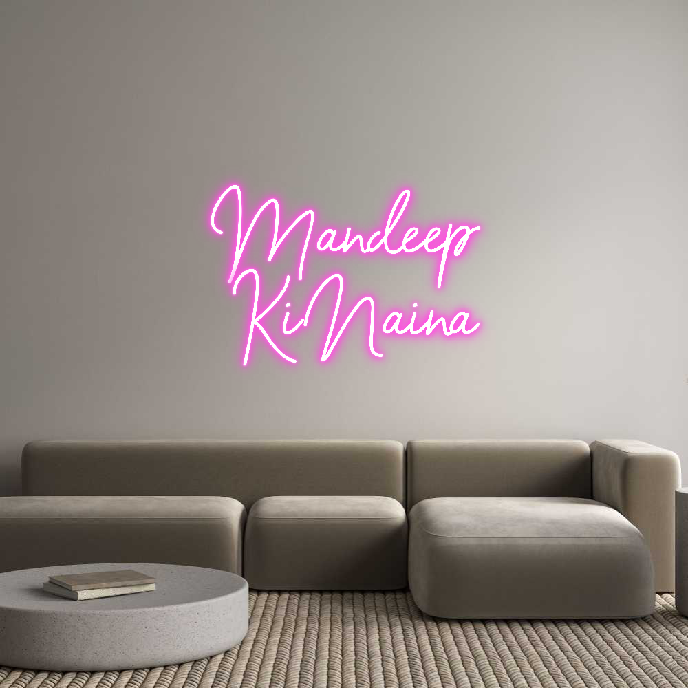 Custom Neon Sign Online Editor Mandeep
KiNa...