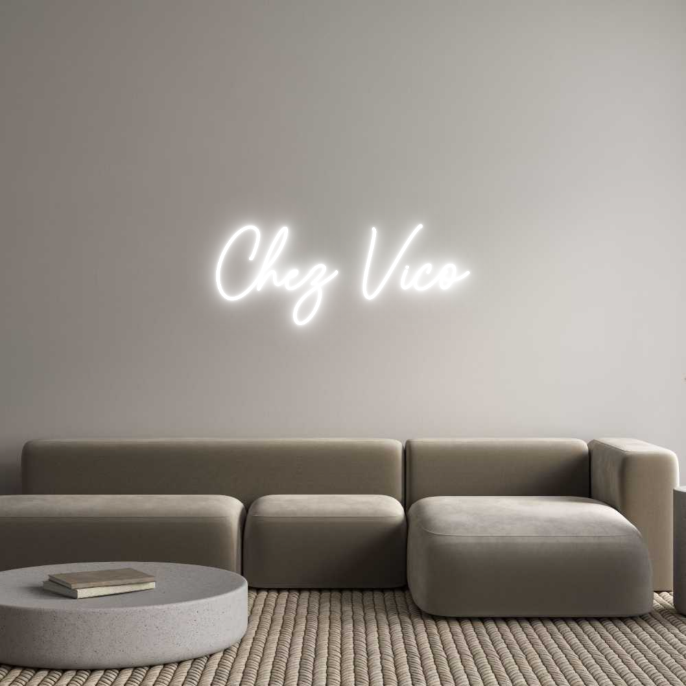 Custom Neon Sign Online Editor Chez Vico