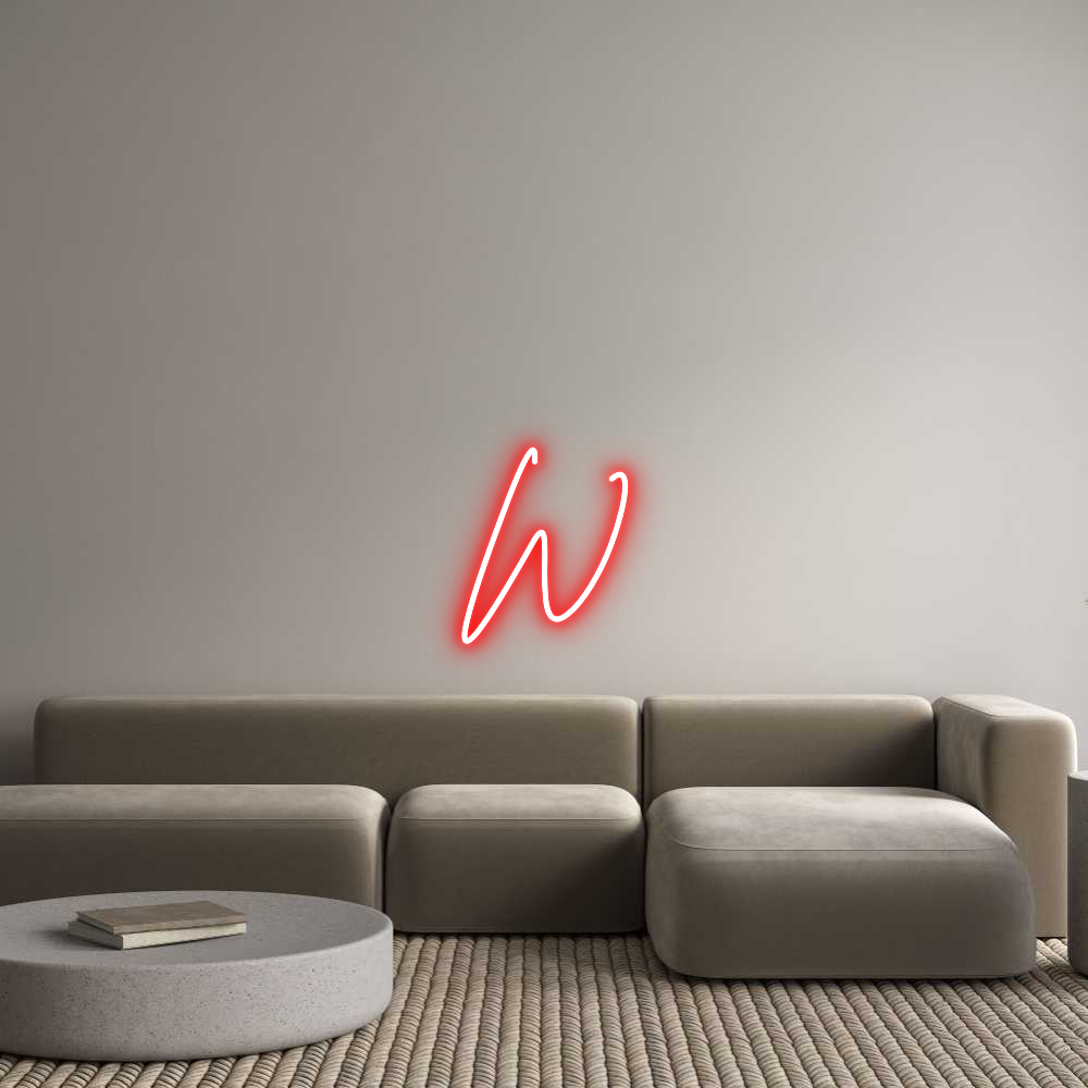Custom Neon Sign Online Editor W