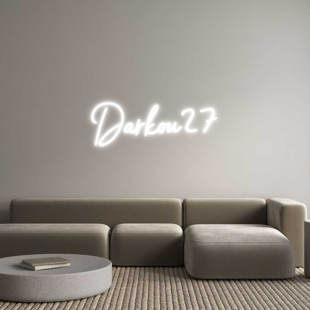 Custom Neon Sign Online Editor Darkou27