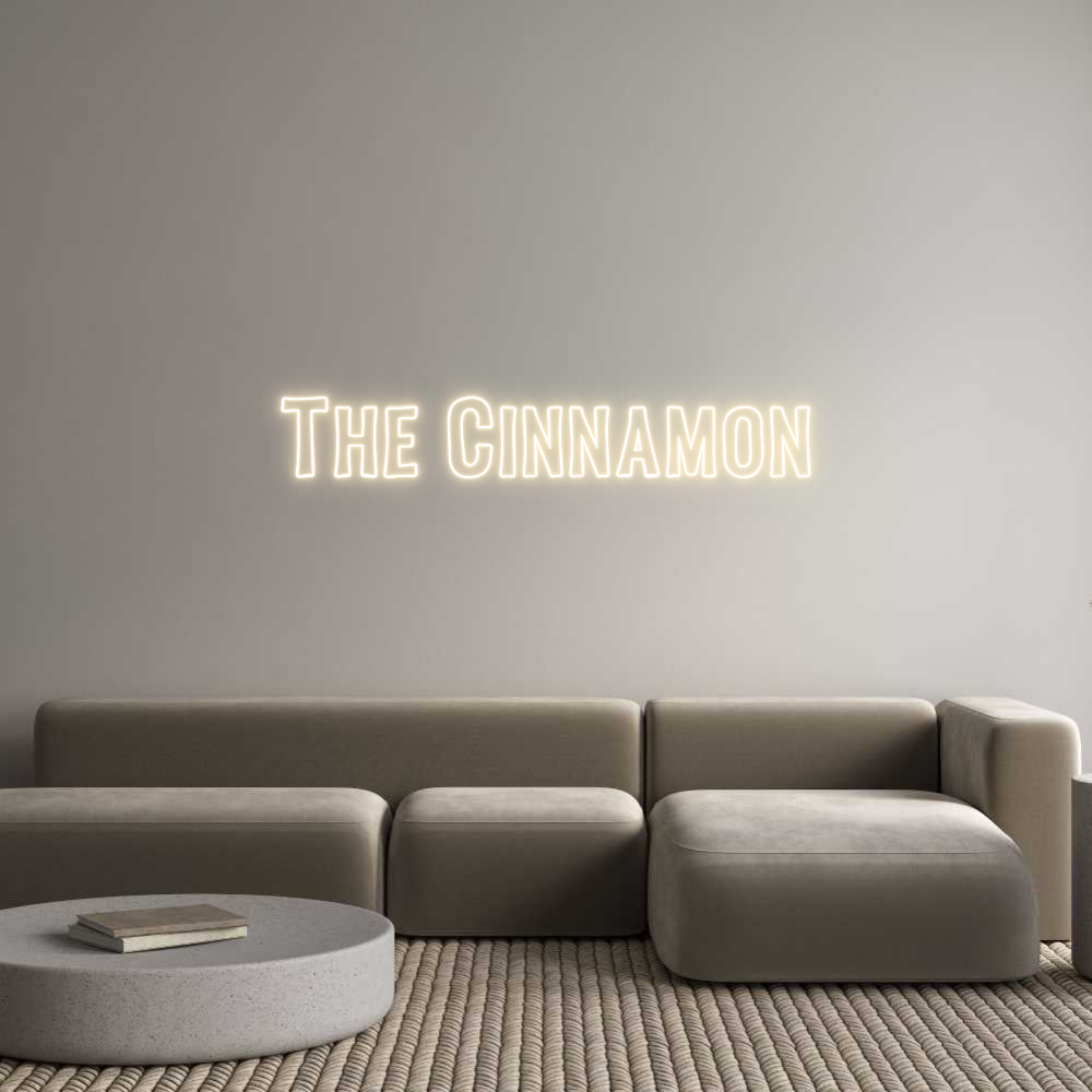 Custom Neon Sign Online Editor The Cinnamon