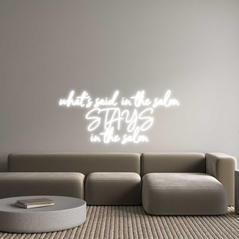 Custom Neon Sign Online Editor what’s said i...