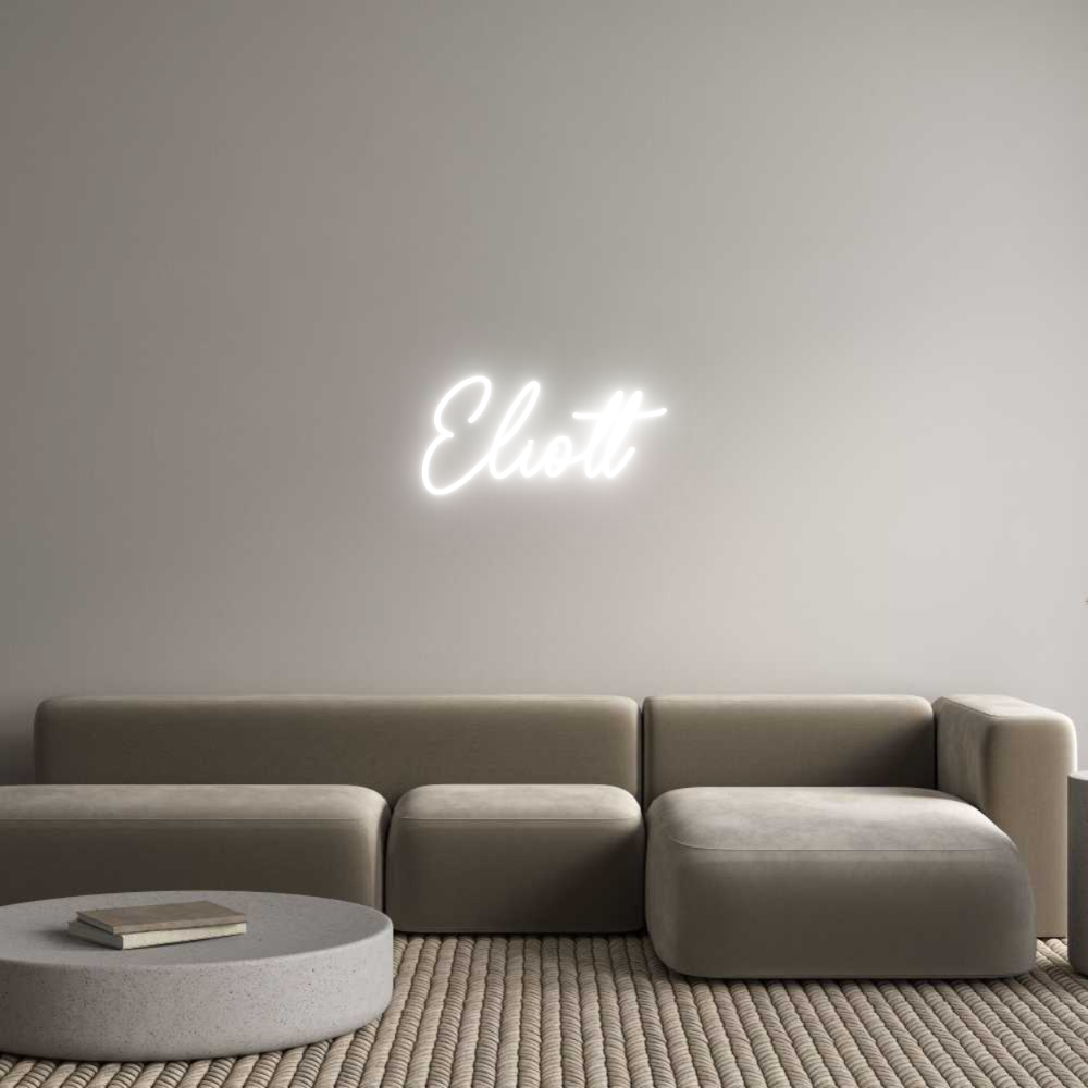 Custom Neon Sign Online Editor Eliott