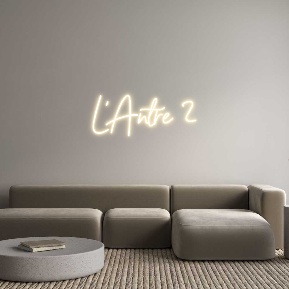 Custom Neon Sign Online Editor L’Antre 2