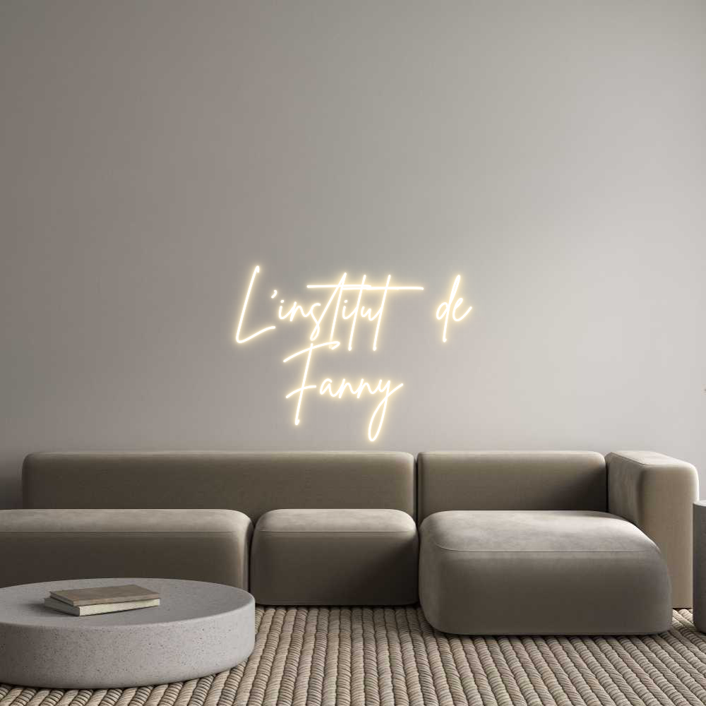 Custom Neon Sign Online Editor L’institut de...