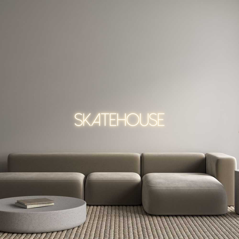Custom Neon Sign Online Editor Skatehouse