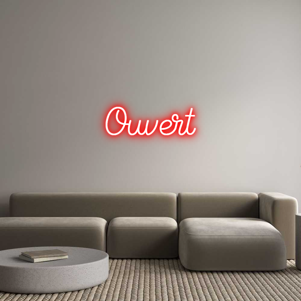 Custom Neon Sign Online Editor Ouvert