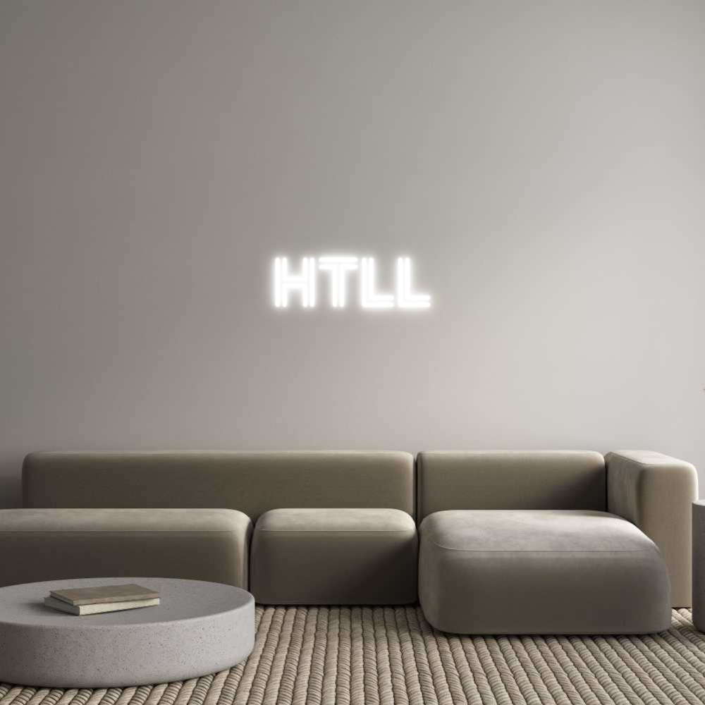 Custom Neon Sign Online Editor HtLL