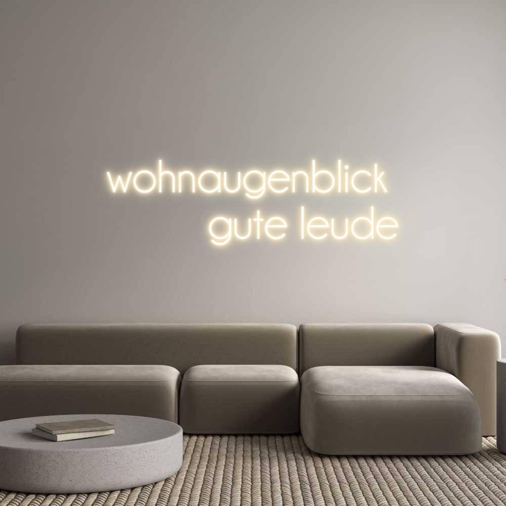 Custom Neon Sign Online Editor wohnaugenblic...