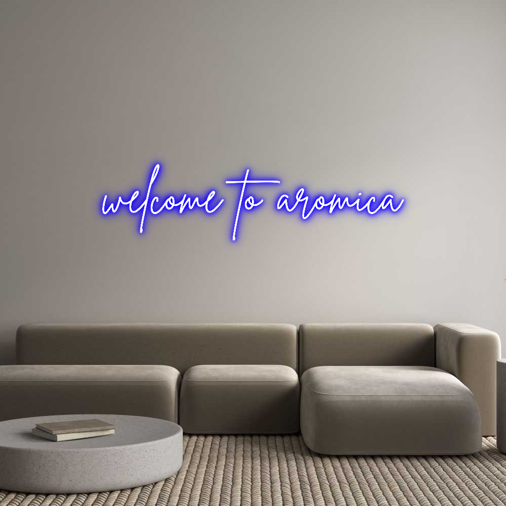 Custom Neon Sign Online Editor welcome to ar...