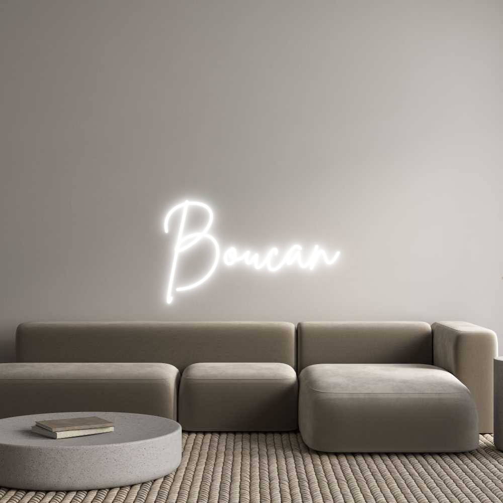 Custom Neon Sign Online Editor Boucan