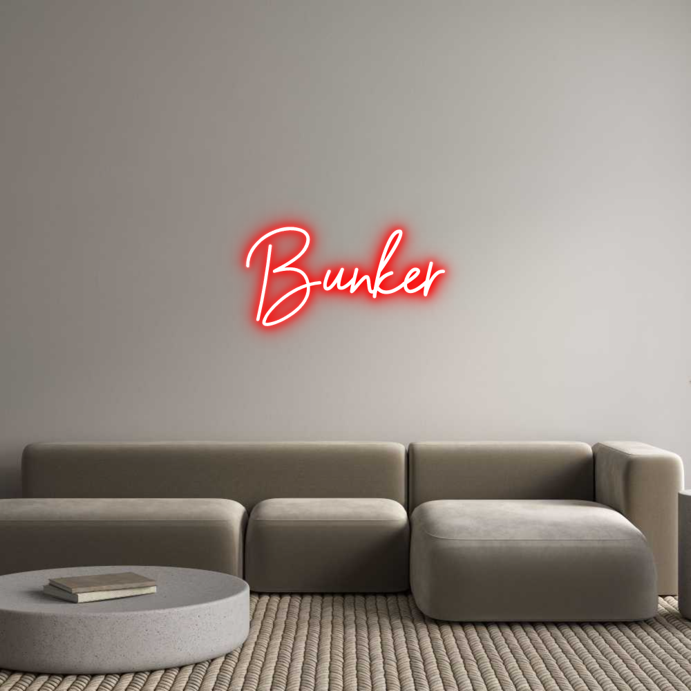 Custom Neon Sign Online Editor Bunker