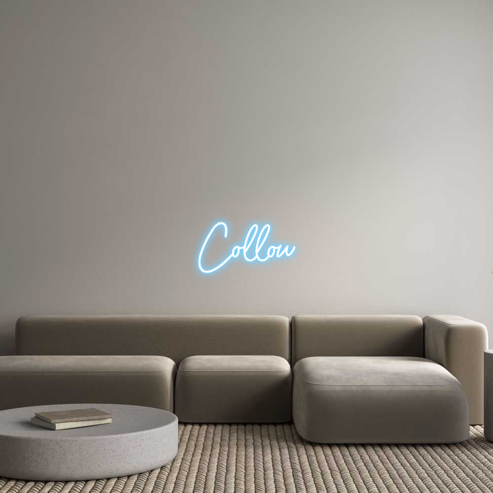 Custom Neon Sign Online Editor Collow