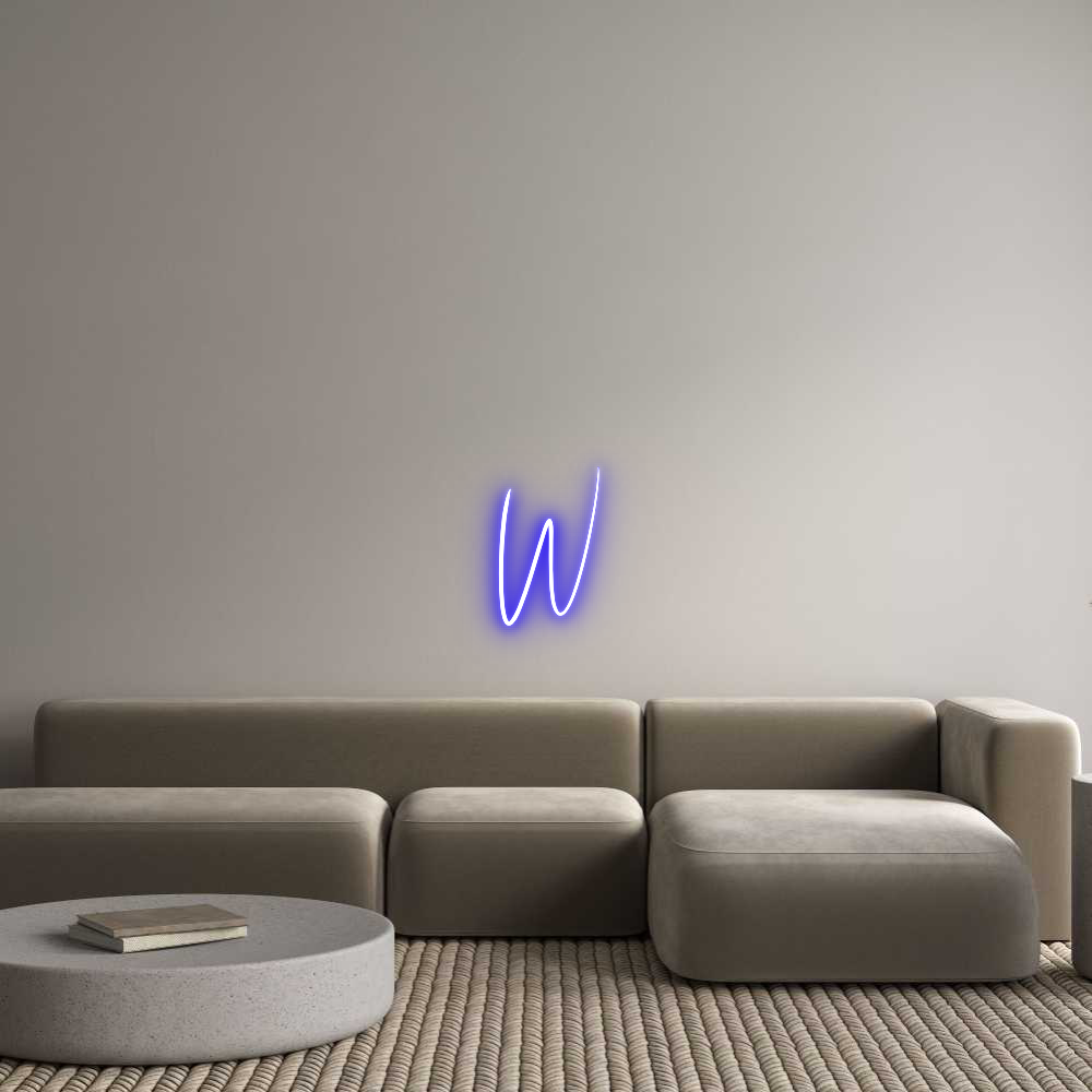 Custom Neon Sign Online Editor W