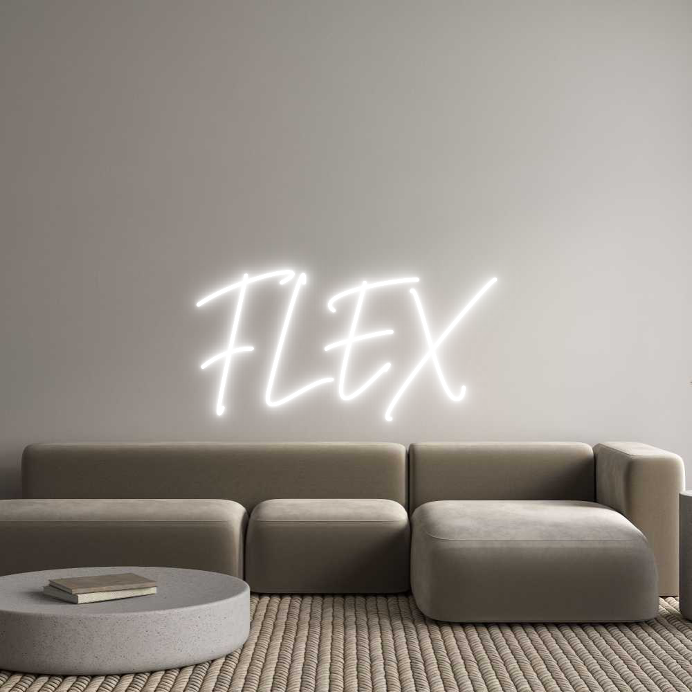 Custom Neon Sign Online Editor FLEX