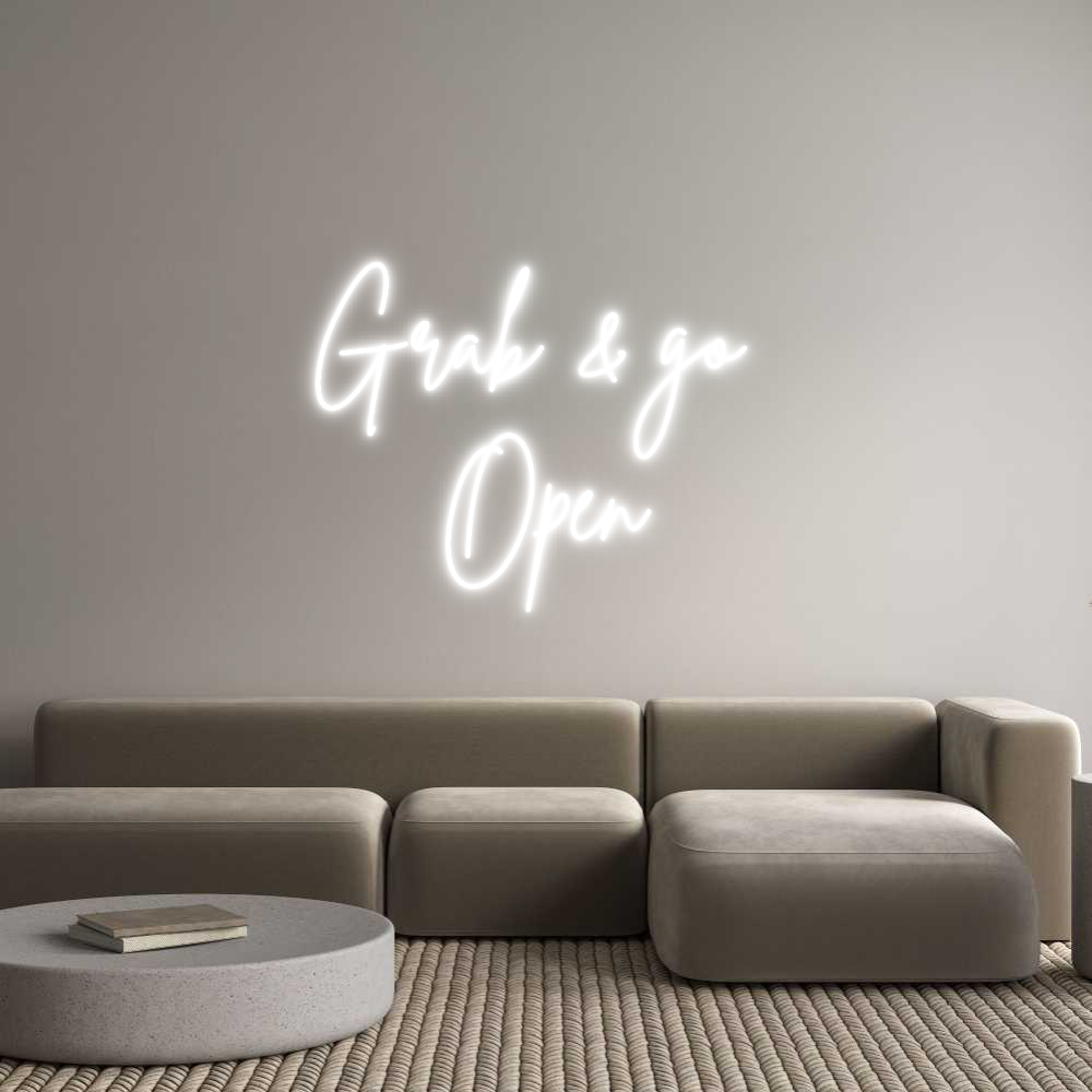 Custom Neon Sign Online Editor Grab & go 
O...