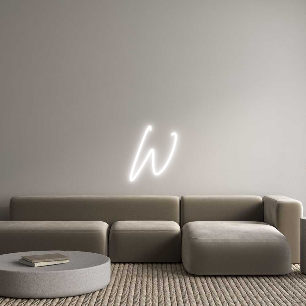 Custom Neon Sign Online Editor W