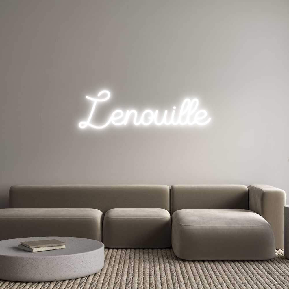 Custom Neon Sign Online Editor Lenouille