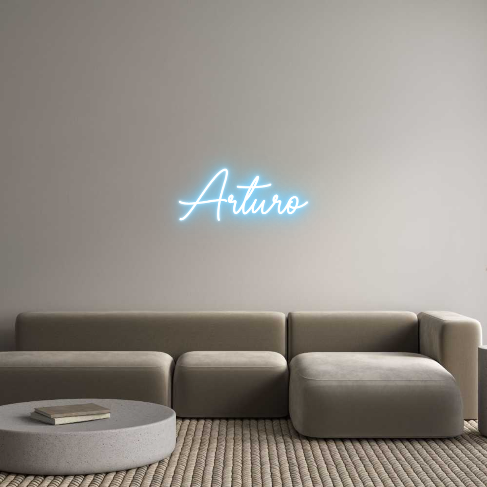 Custom Neon Sign Online Editor Arturo