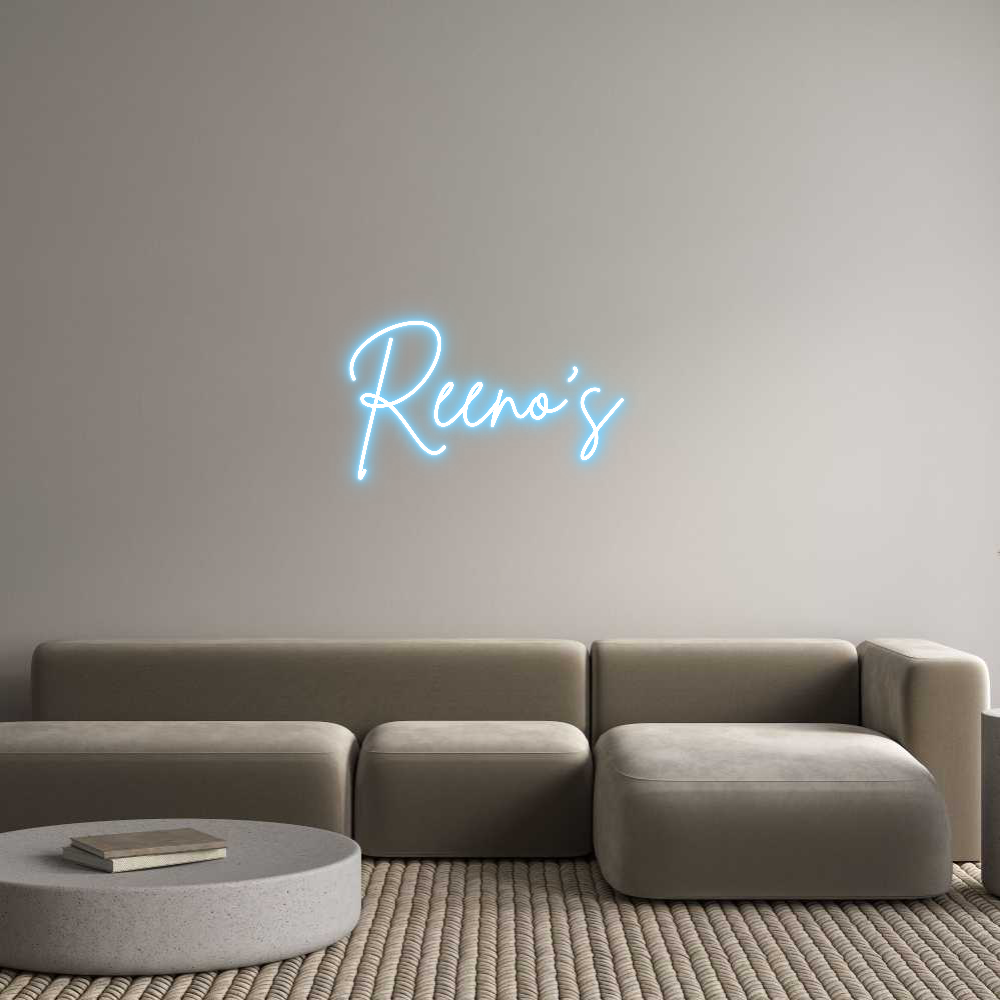 Custom Neon Sign Online Editor Reeno's