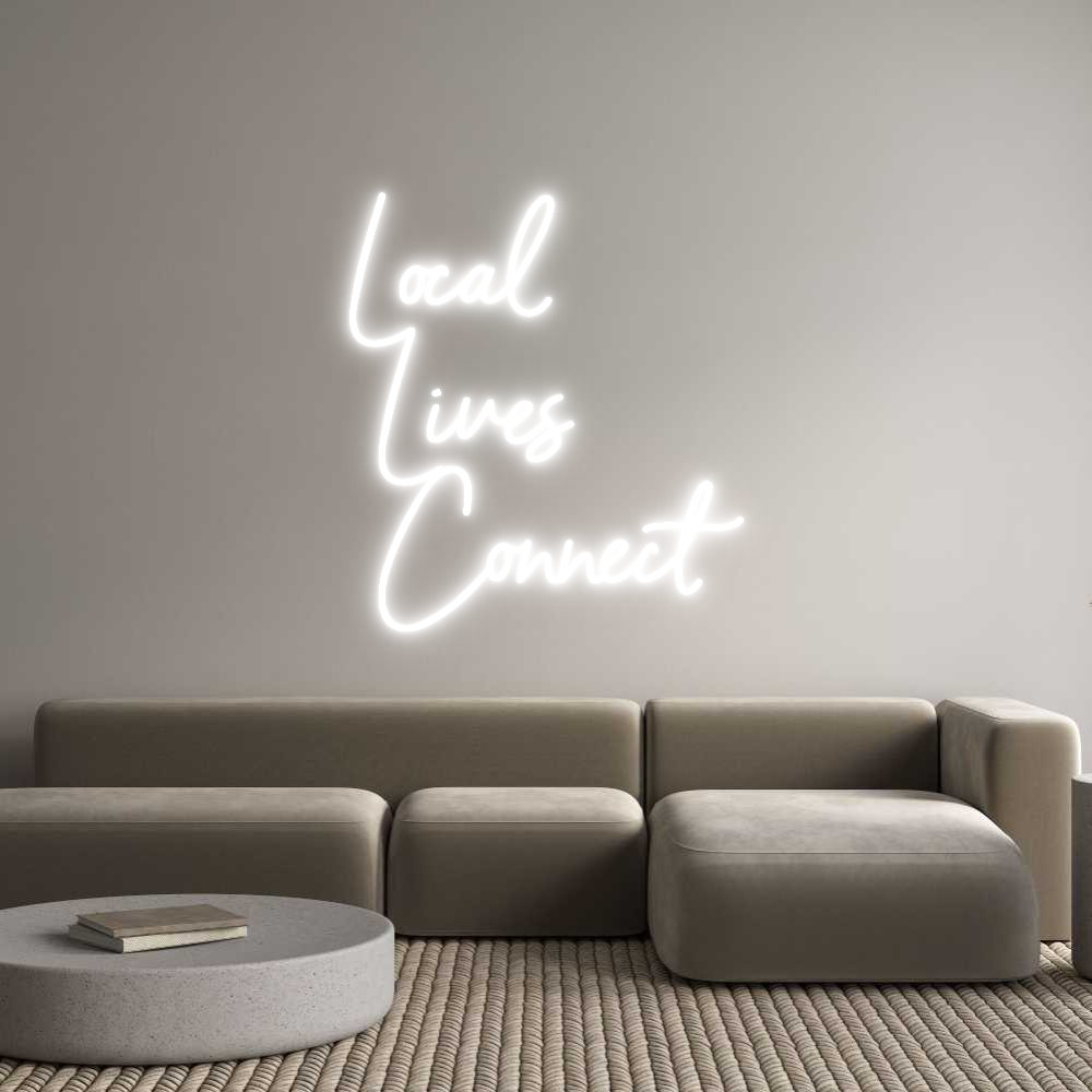 Editor online di insegne al neon personalizzate locali
 Vite...