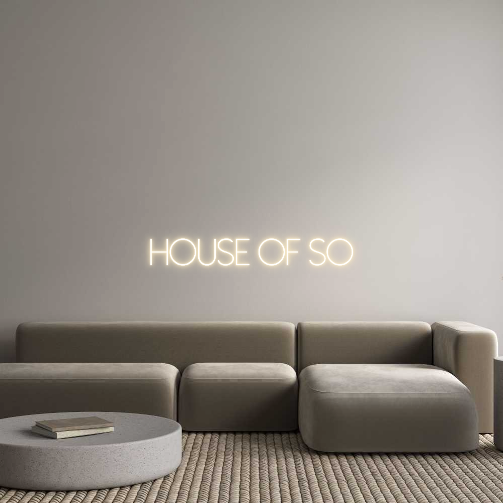 Custom Neon Sign Online Editor House of SO