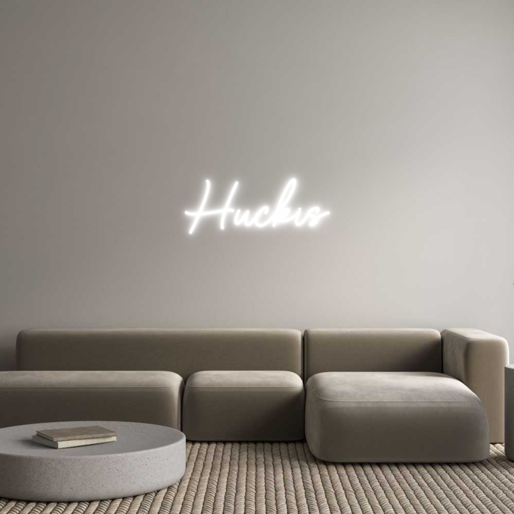 Custom Neon Sign Online Editor Huckis