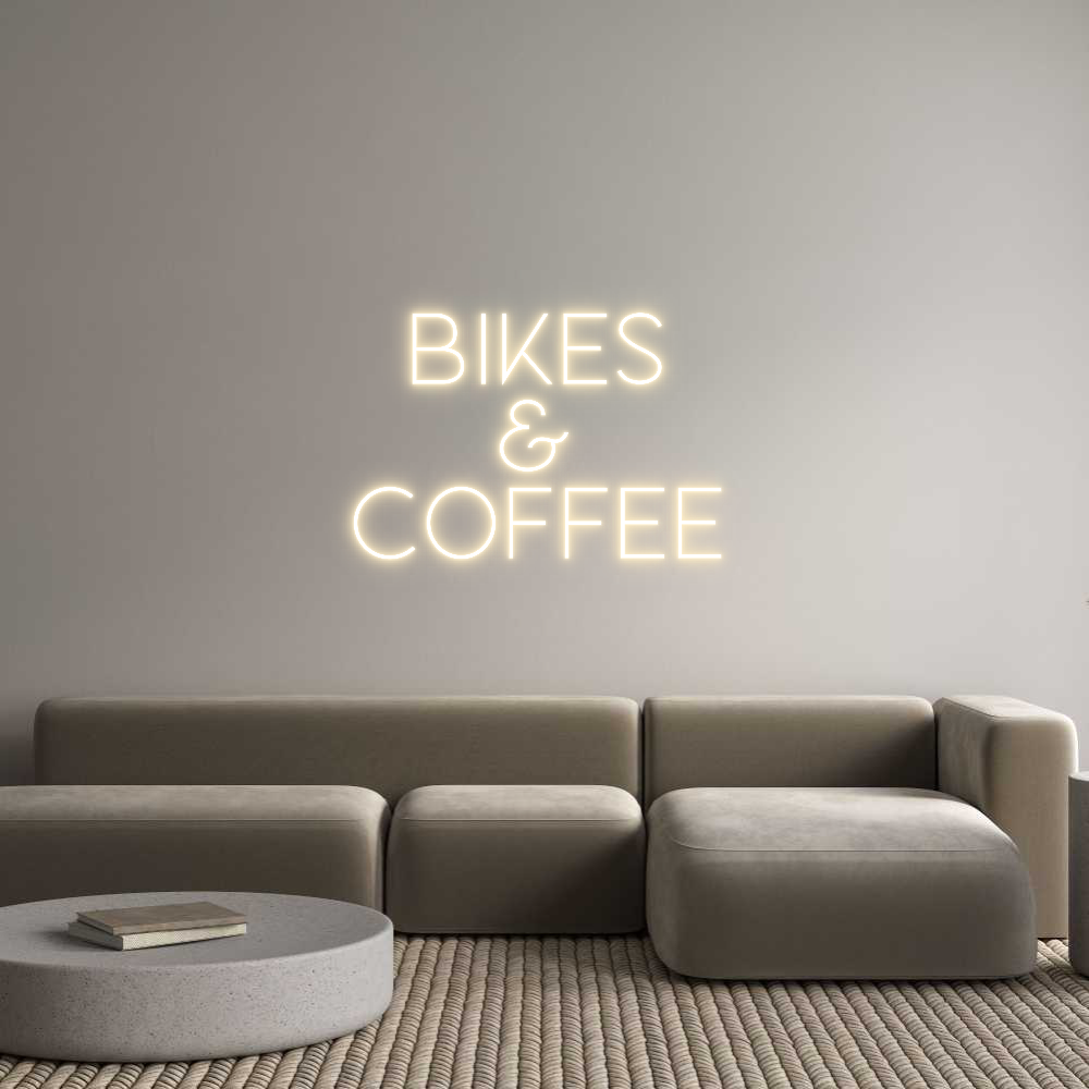 Custom Neon Sign Online Editor Bikes
&
Cof...