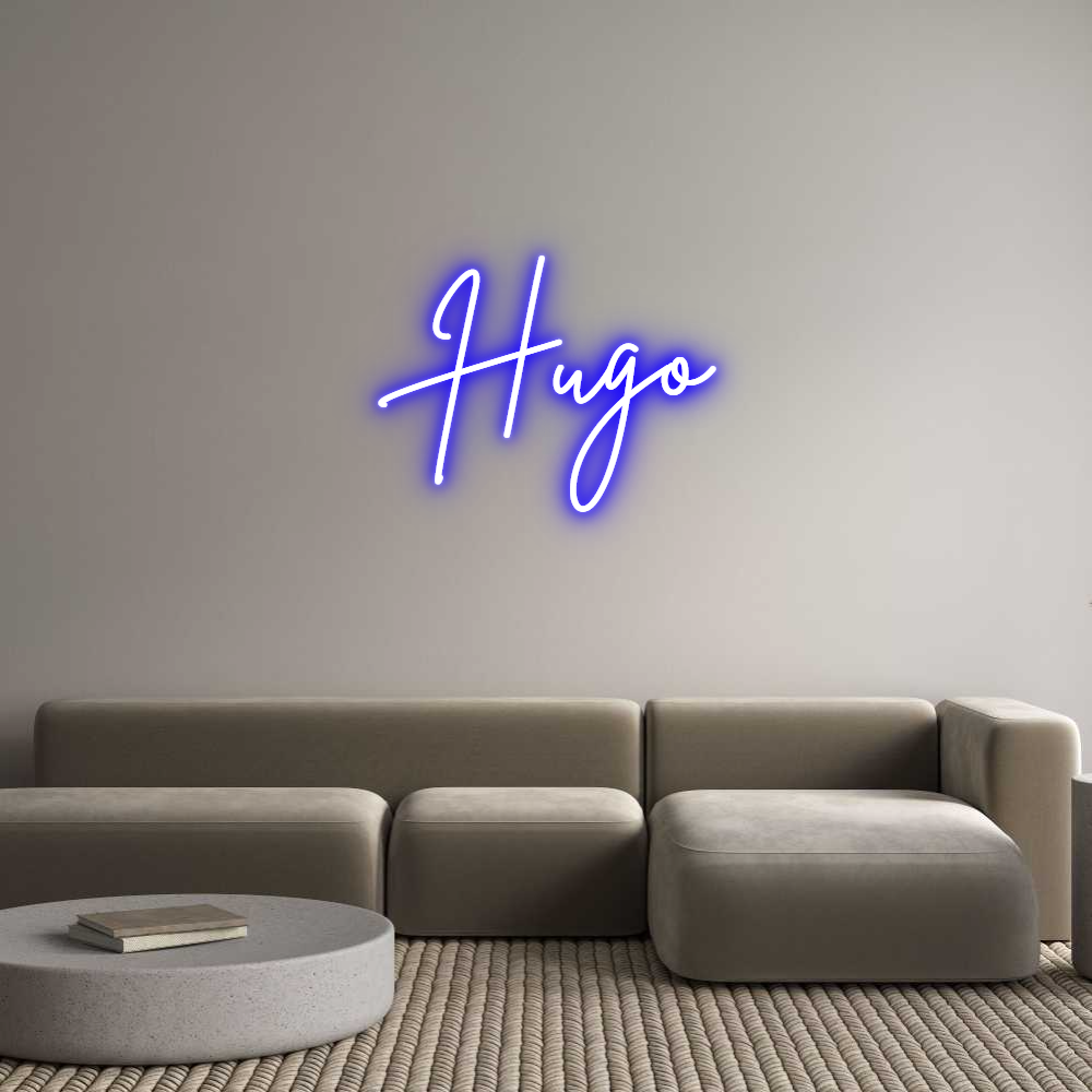 Custom Neon Sign Online Editor Hugo